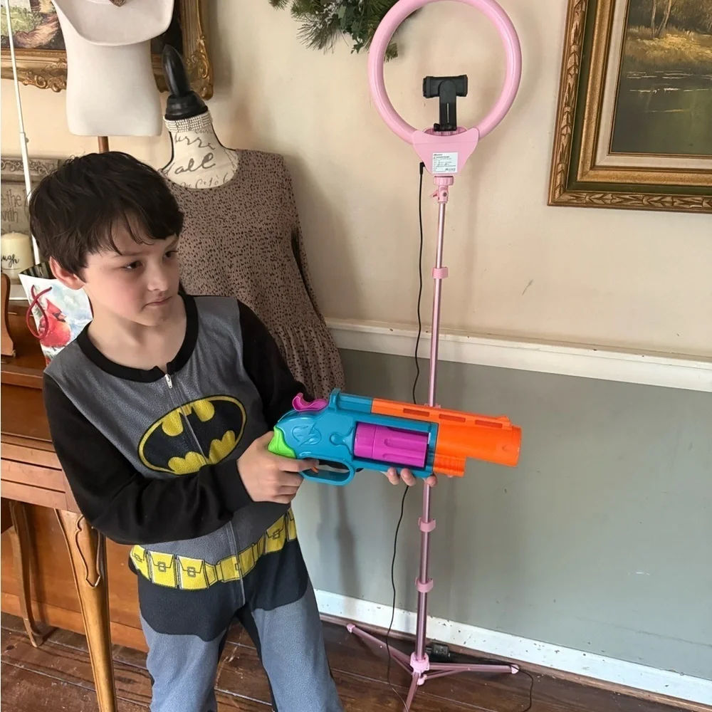 Buzz Bee Big Revolver Colorful Toy Gun